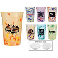 17 Oz. Confetti Stadium Cup (Spot Color)